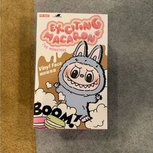 POP MART LABUBU EXCITING MACARON - TOFFEE